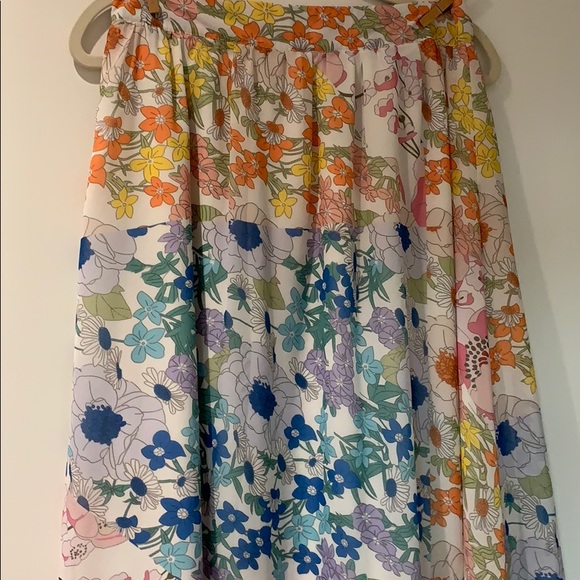 Floral midi skirt - Picture 2 of 6